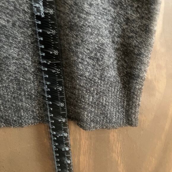 J Crew Mens Sweater Gray Black Crew Neck Pullover Long Sleeve 100% Lambs Wool L - Picture 8 of 11